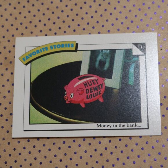 Donald's Crime D85 Disney Card - Picture 1 of 2